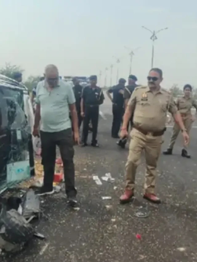5 साल की मासूम आदित्री की मौत! बुंदेलखंड एक्सप्रेसवे पर कार पलटने का दर्दनाक हादसा